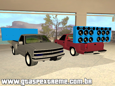 Chevrolet Silverado Comanda Som para GTA San Andreas